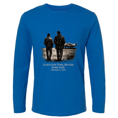 Lucky Coin Toss Long Sleeve T-Shirt