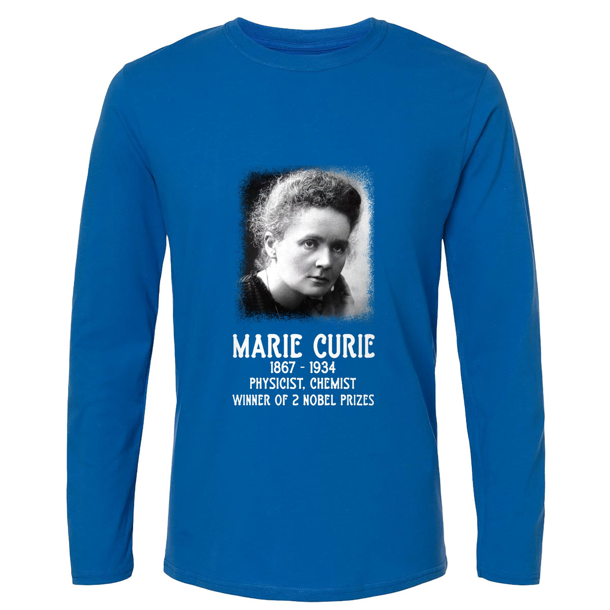 Marie Curie Long Sleeve T-Shirt