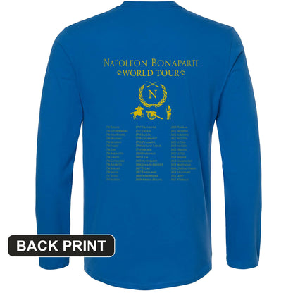 Napoleon World Tour Back Print Long Sleeve T-Shirt