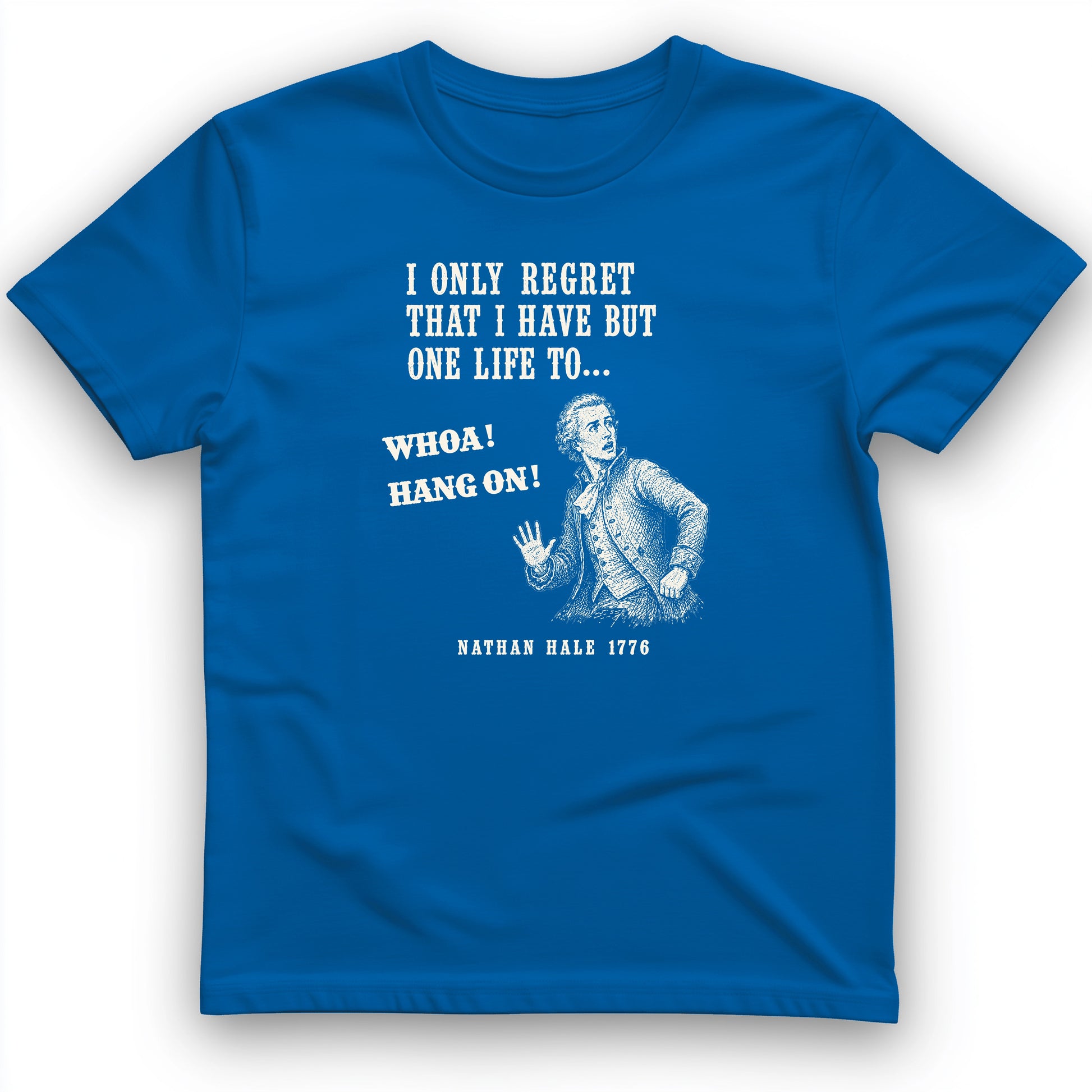 Nathan Hale Whoa Hang On T-Shirt
