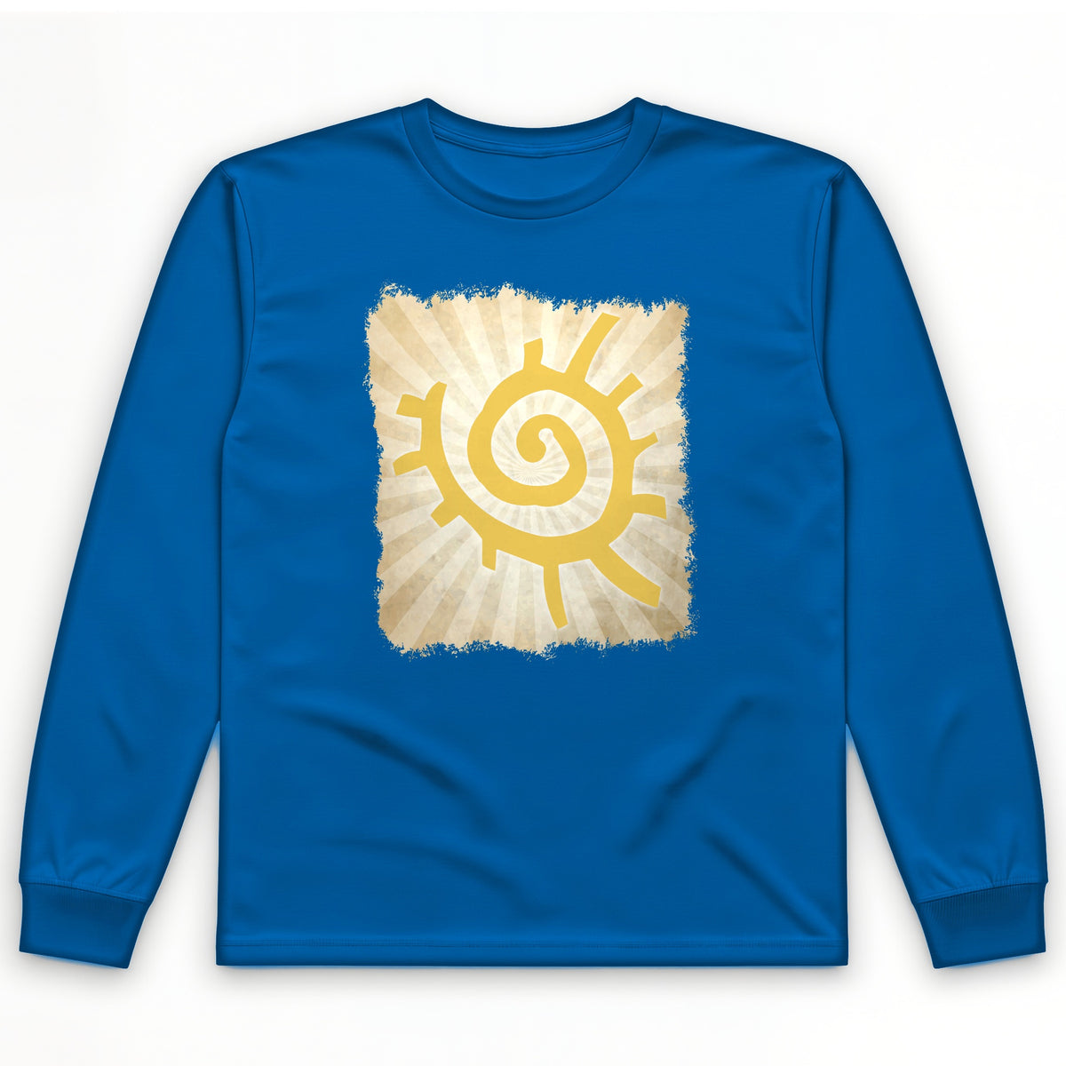 Native American Sun Symbol Long Sleeve T-Shirt