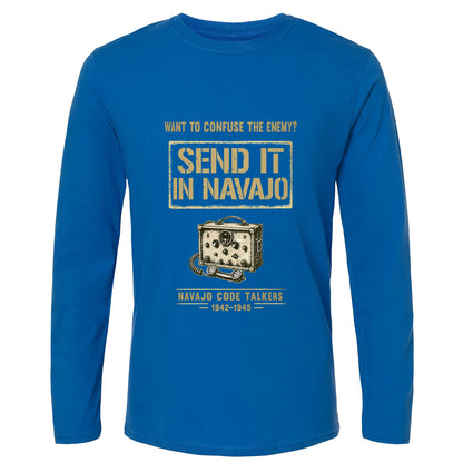 Navajo Code Talkers Long Sleeve T-Shirt