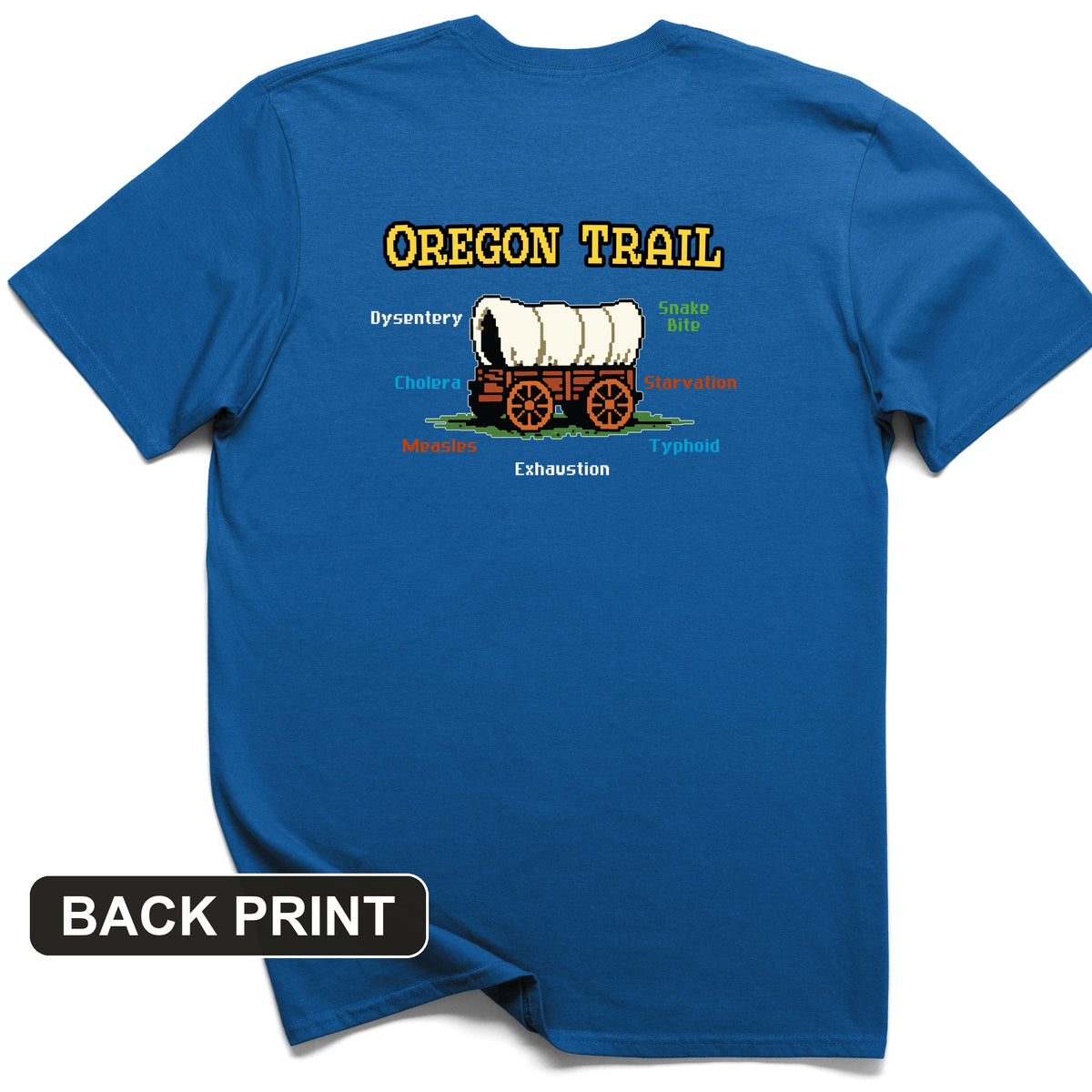 Oregon Trail Back Print T-Shirt