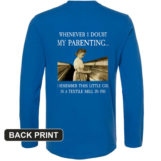 Parenting Back Print Long Sleeve T-Shirt