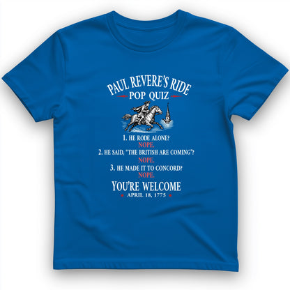 Paul Revere Quiz T-Shirt