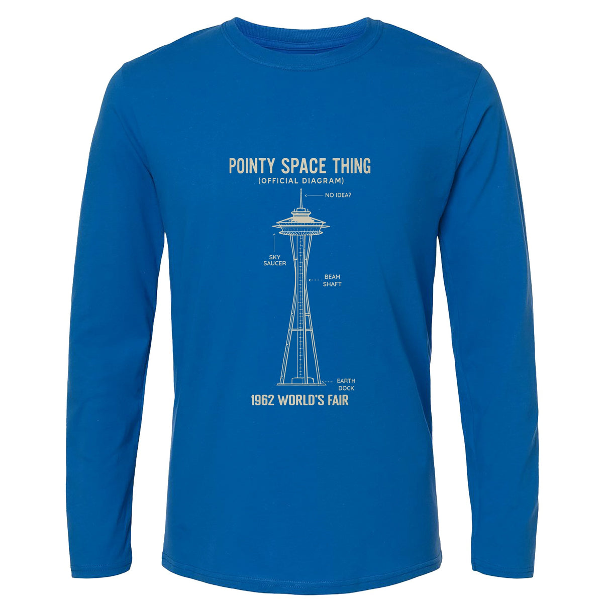 Pointy Space Thing Long Sleeve T-Shirt