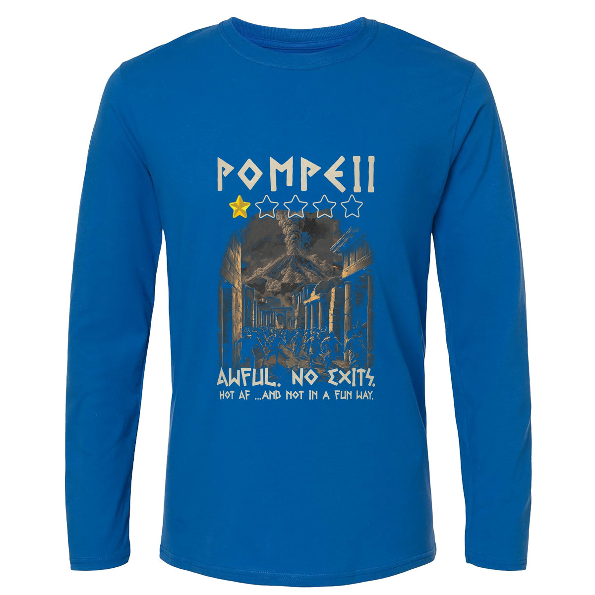 Pompeii 1 Star Long Sleeve T-Shirt