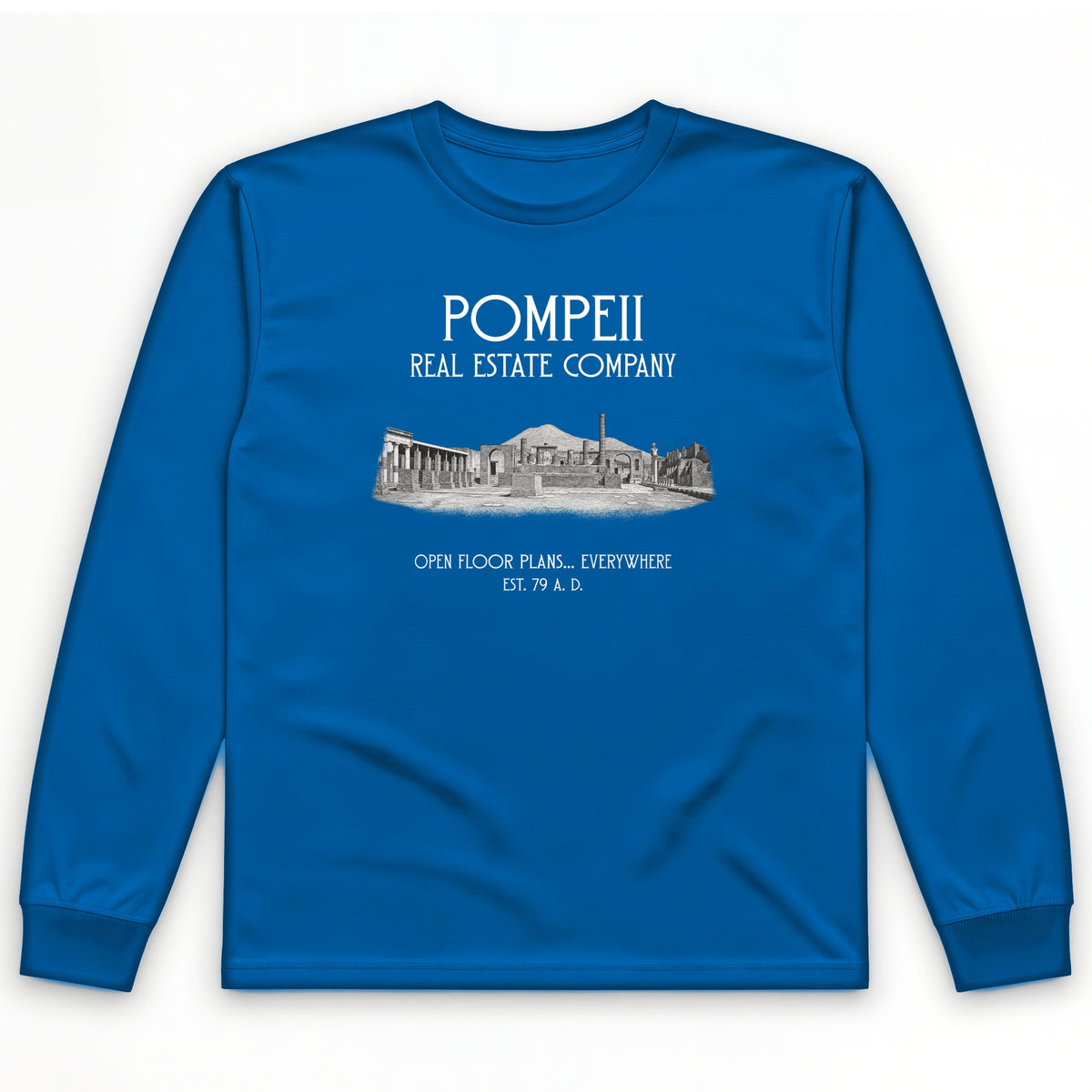 Pompeii Real Estate Long Sleeve T-Shirt