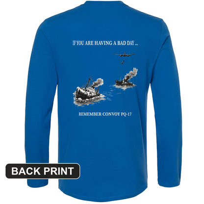 Pq-17 Back Print Long Sleeve T-Shirt