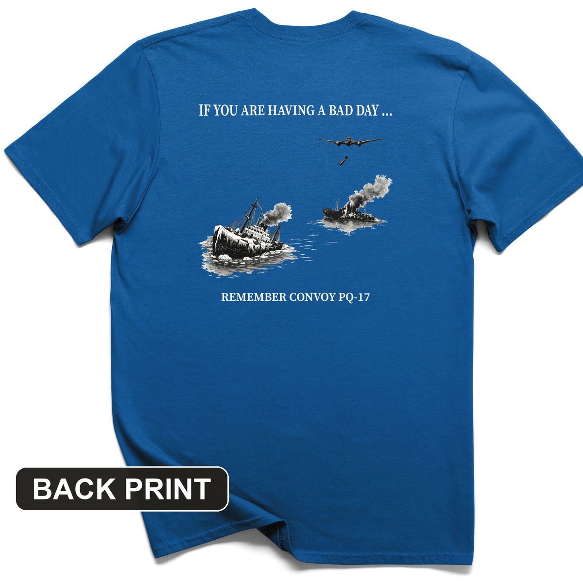 Pq-17 Back Print T-Shirt