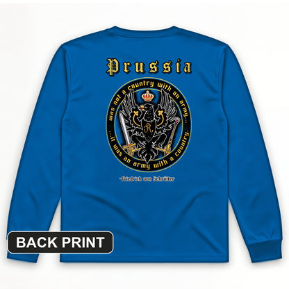 Prussia Back Print Long Sleeve T-Shirt