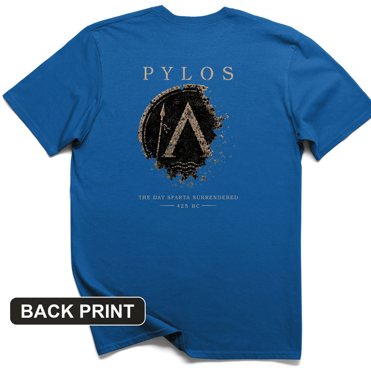 Pylos Back Print T-Shirt