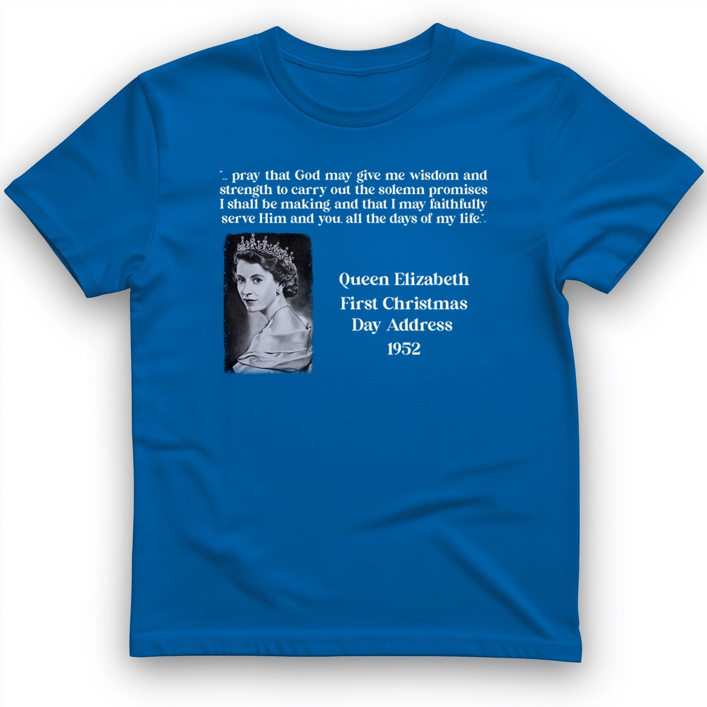 Queen Elizabeth II Xmas Address T-Shirt