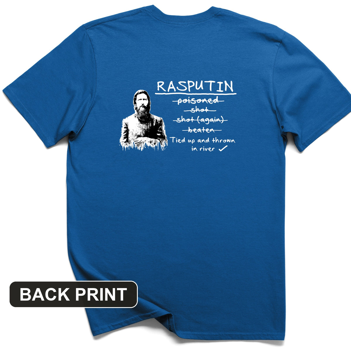 Rasputin Back Print T-Shirt