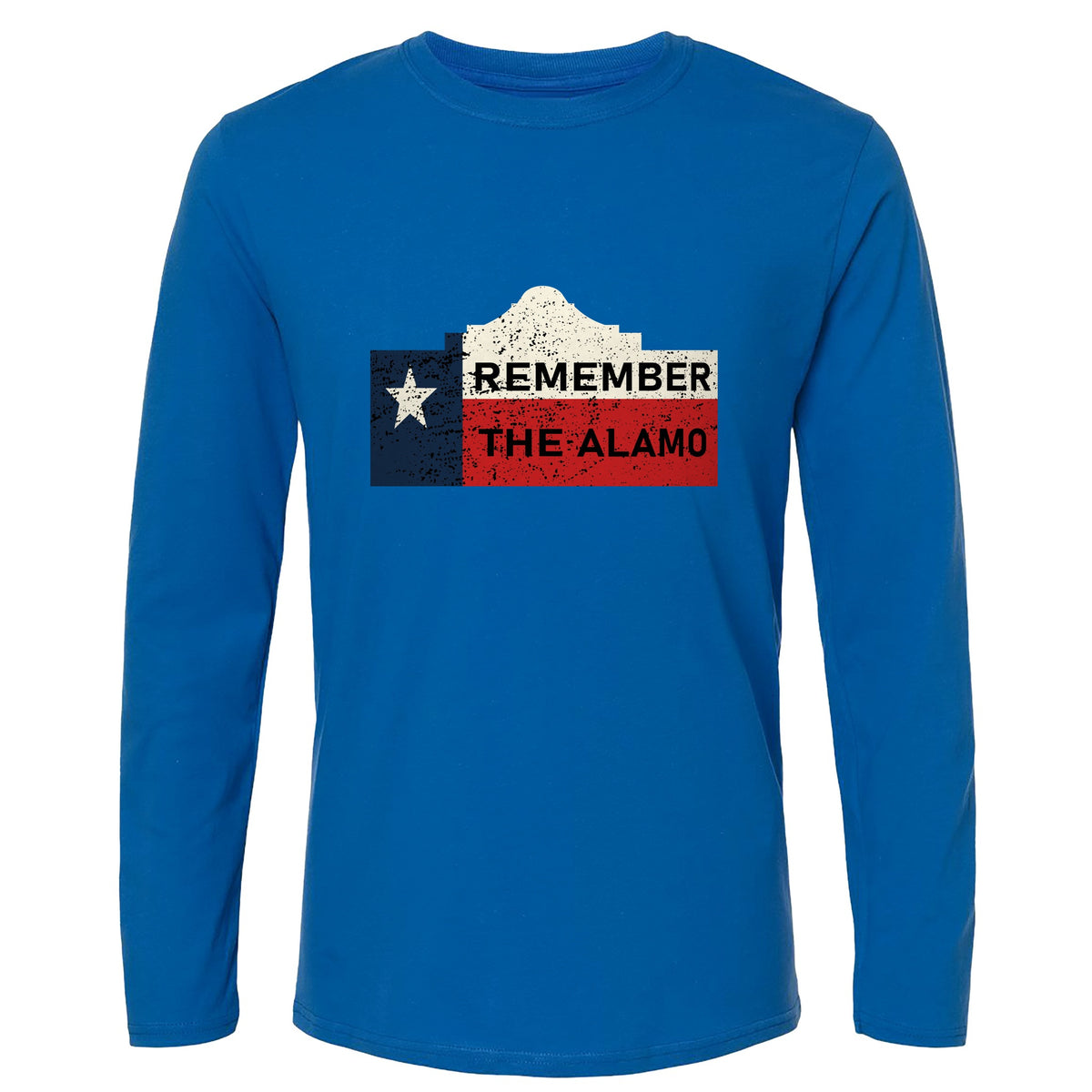 Remember The Alamo Long Sleeve T-Shirt