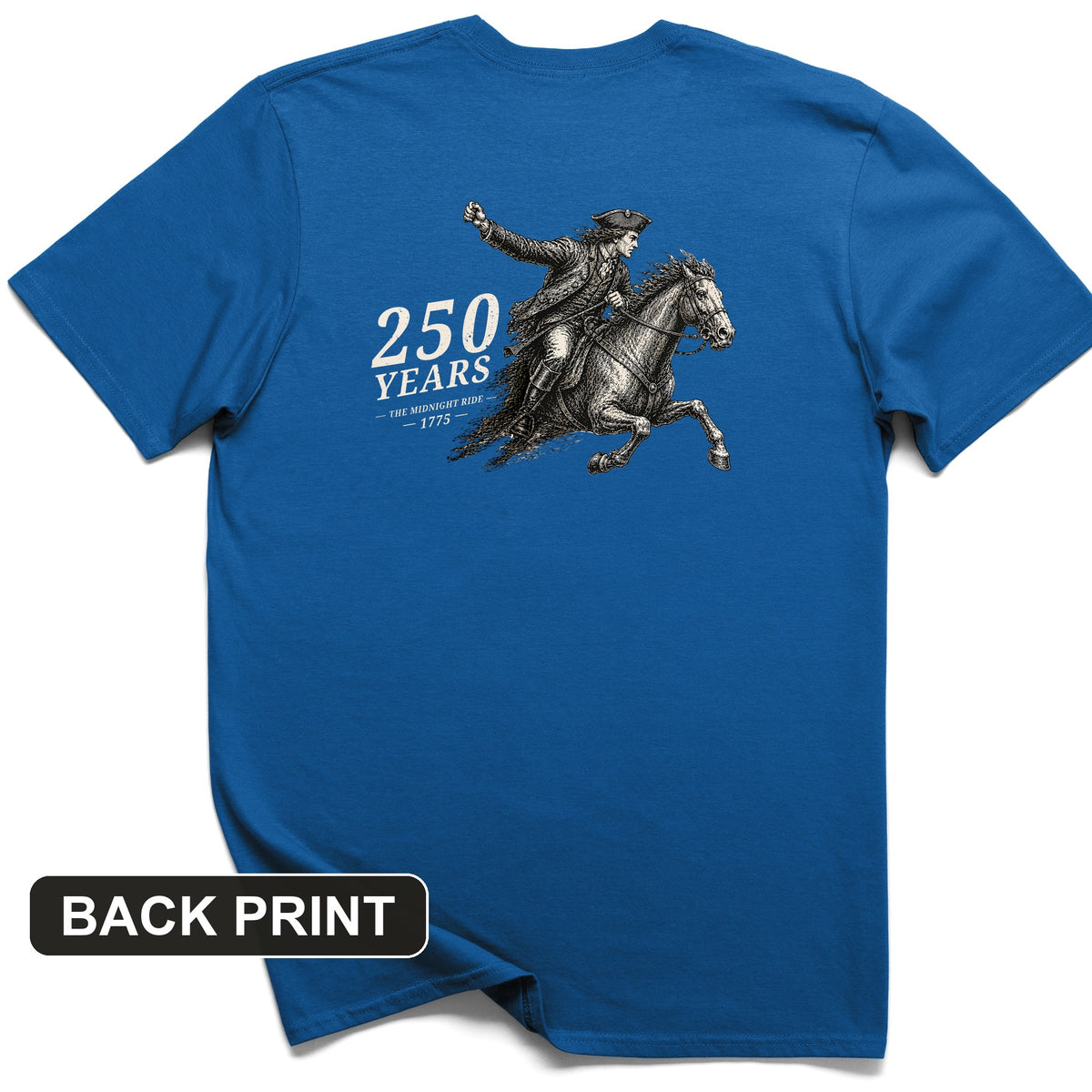 Revere 250 Back Print T-Shirt