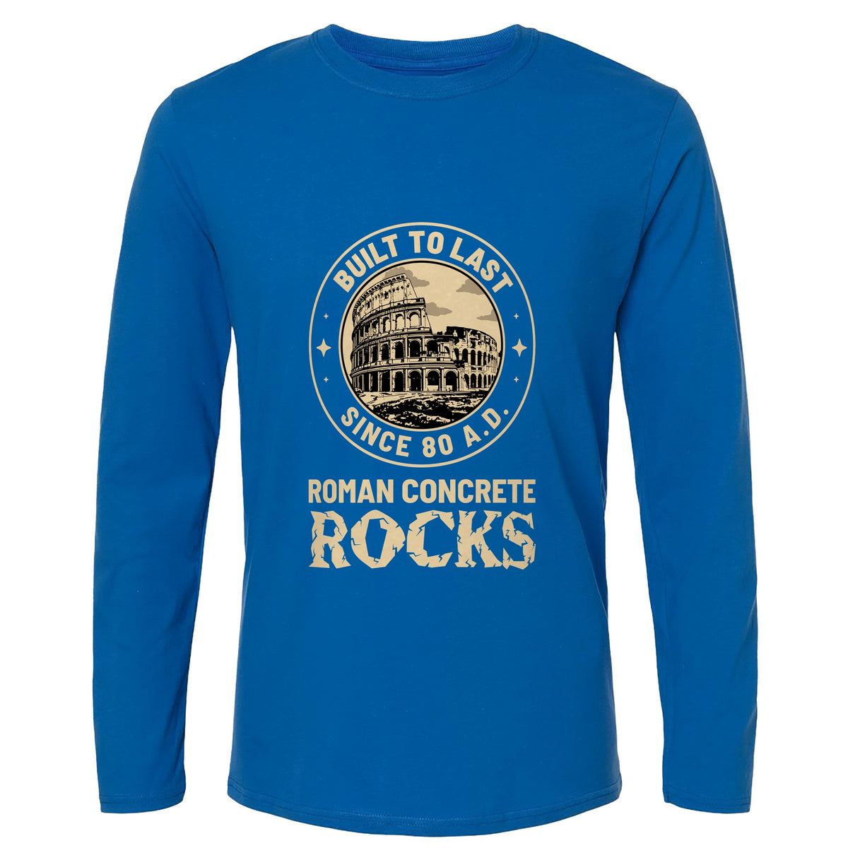 Roman Concrete Long Sleeve T-Shirt