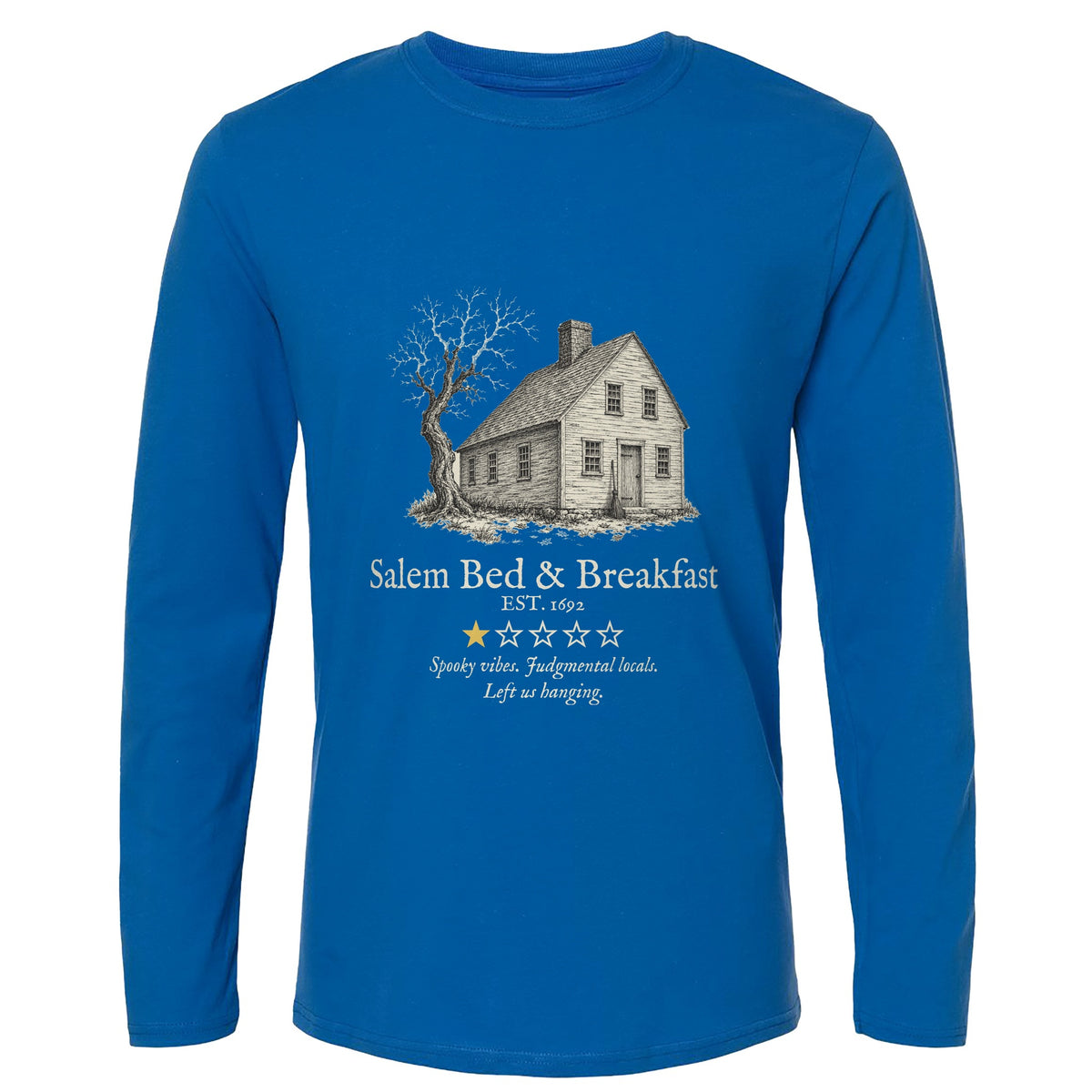 Salem Bed And Breakfast 1692 Long Sleeve T-Shirt