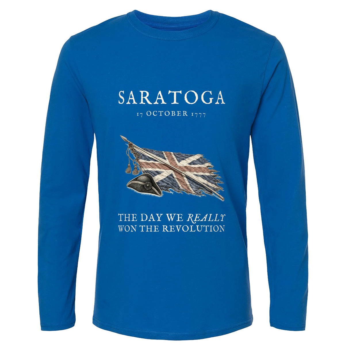 Saratoga 1777 Long Sleeve T-Shirt