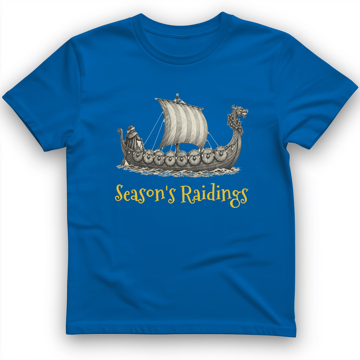 Seasons Raidings Viking Christmas T-Shirt