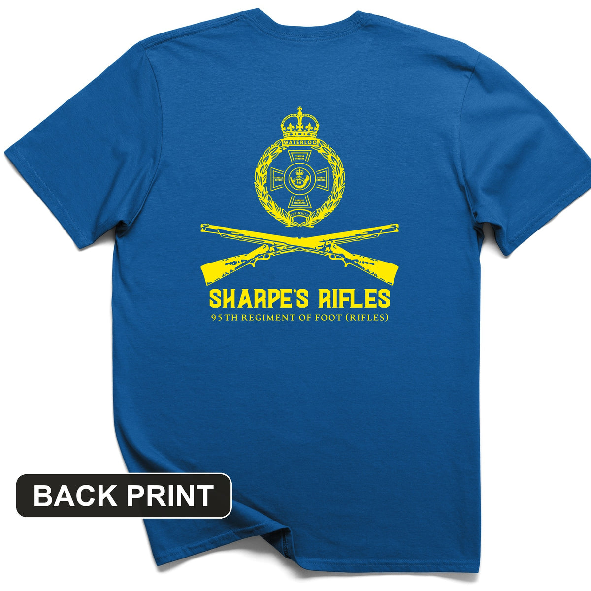 Sharpe's Rifles Back Print T-Shirt