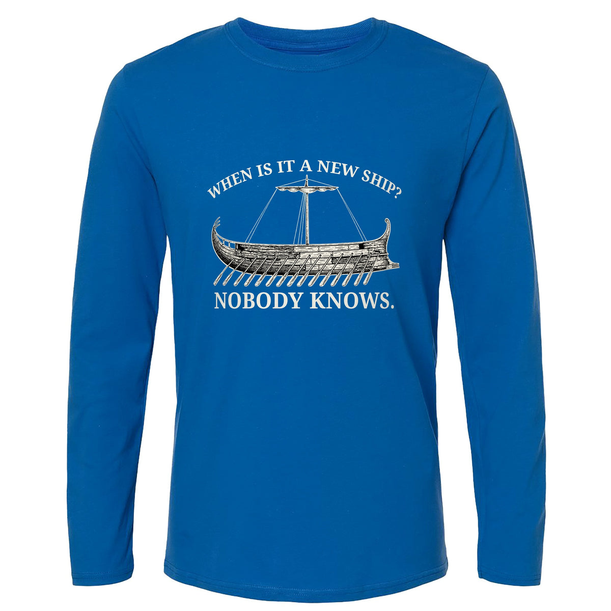 Ship of Theseus Long Sleeve T-Shirt