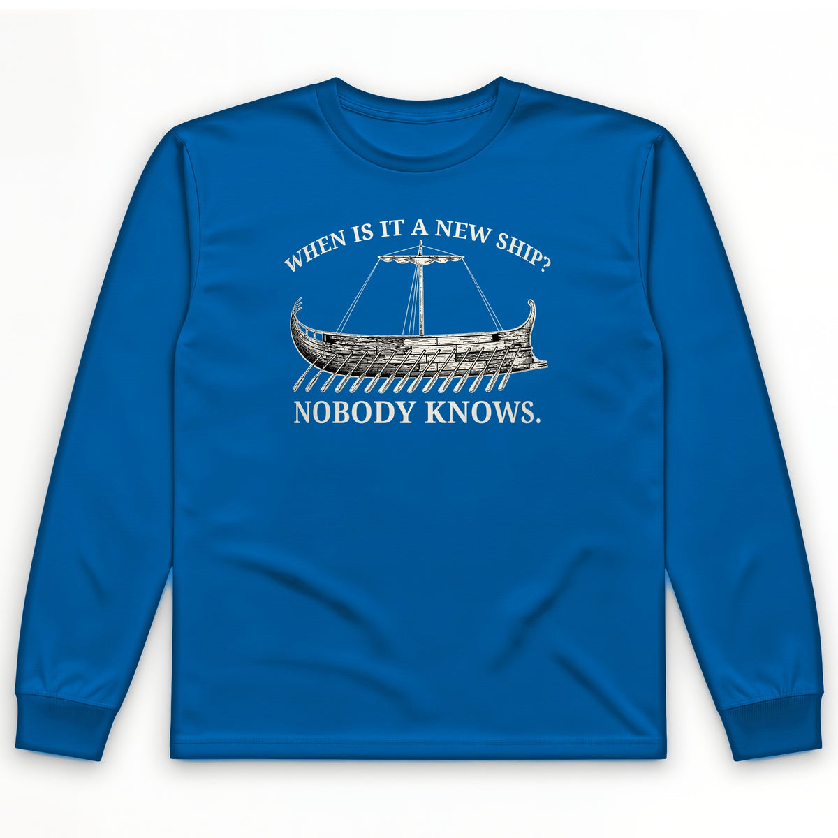 Ship of Theseus Long Sleeve T-Shirt