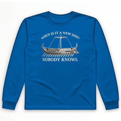 Ship of Theseus Long Sleeve T-Shirt