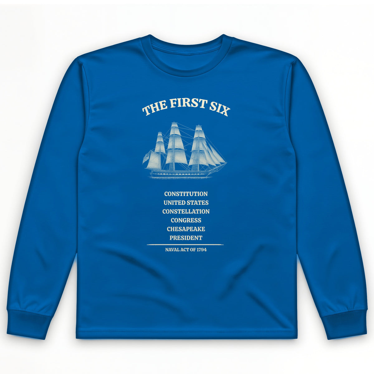 Six Frigates Long Sleeve T-Shirt