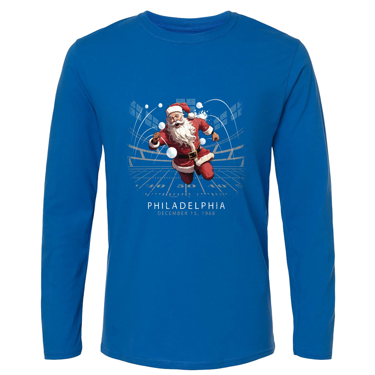 Snowballs at Santa Long Sleeve T-Shirt