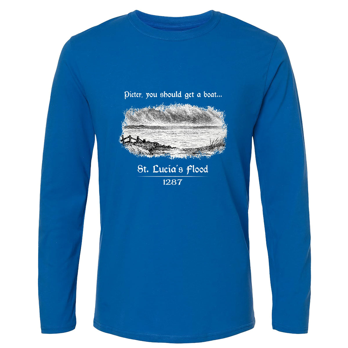 St Lucia Flood Long Sleeve T-Shirt