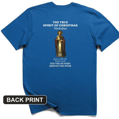 St Nicholas Back Print T-Shirt