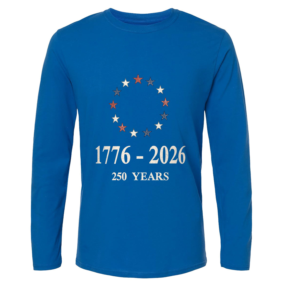 Stars Freedom Long Sleeve T-Shirt