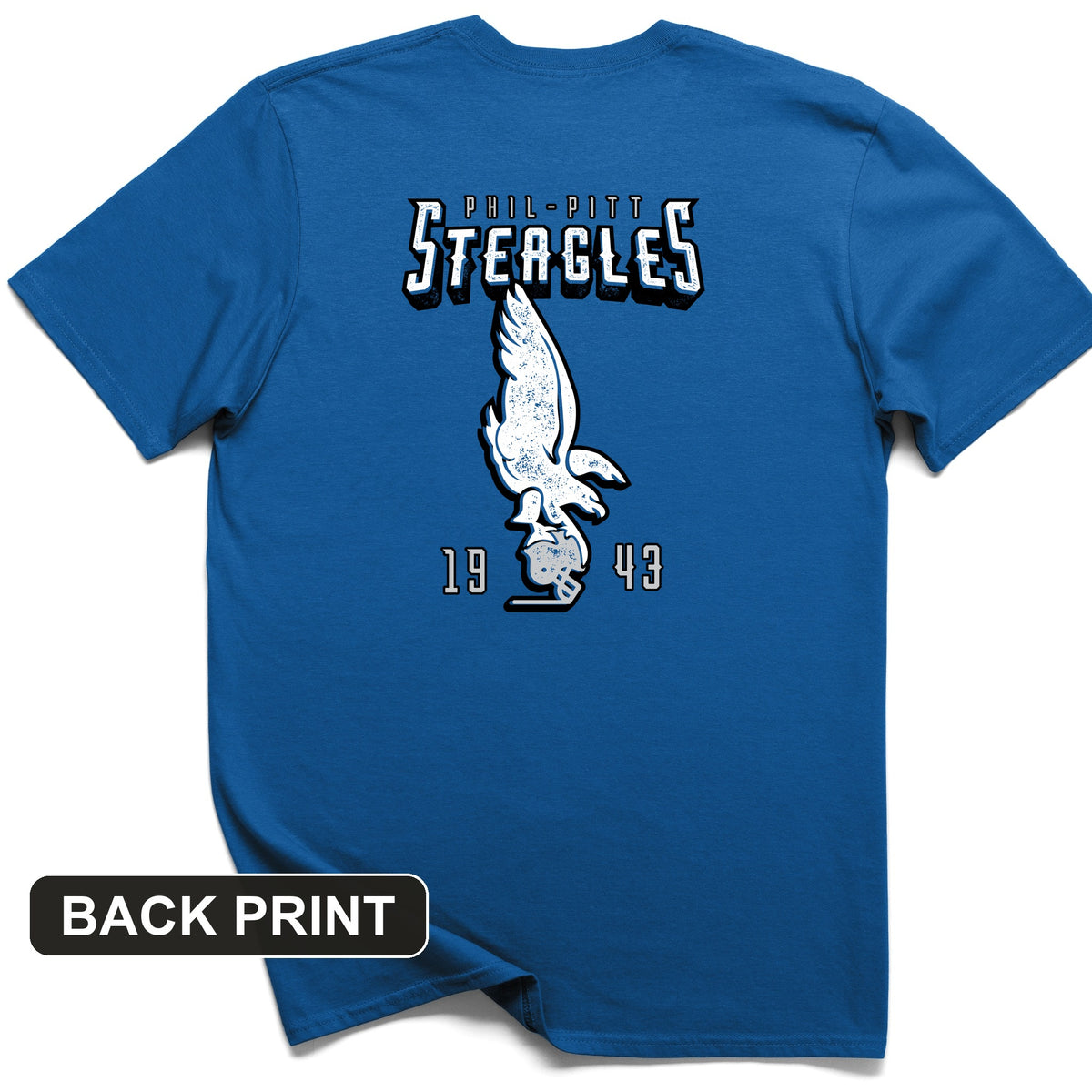Steagles Back Print T-Shirt