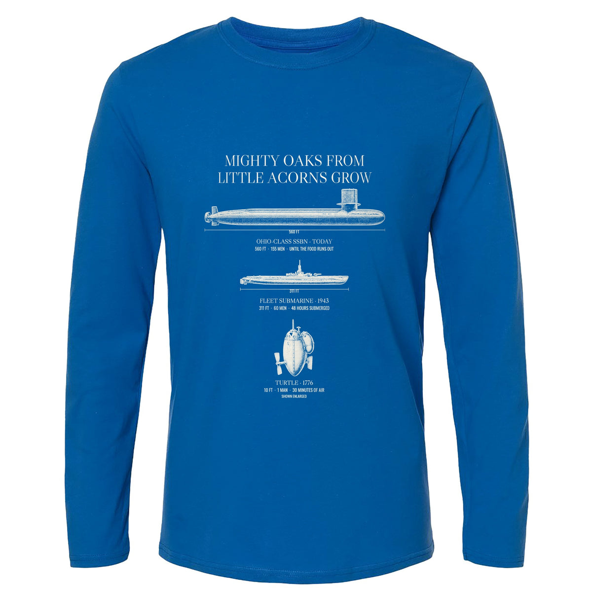 Submarine Evolution Long Sleeve T-Shirt