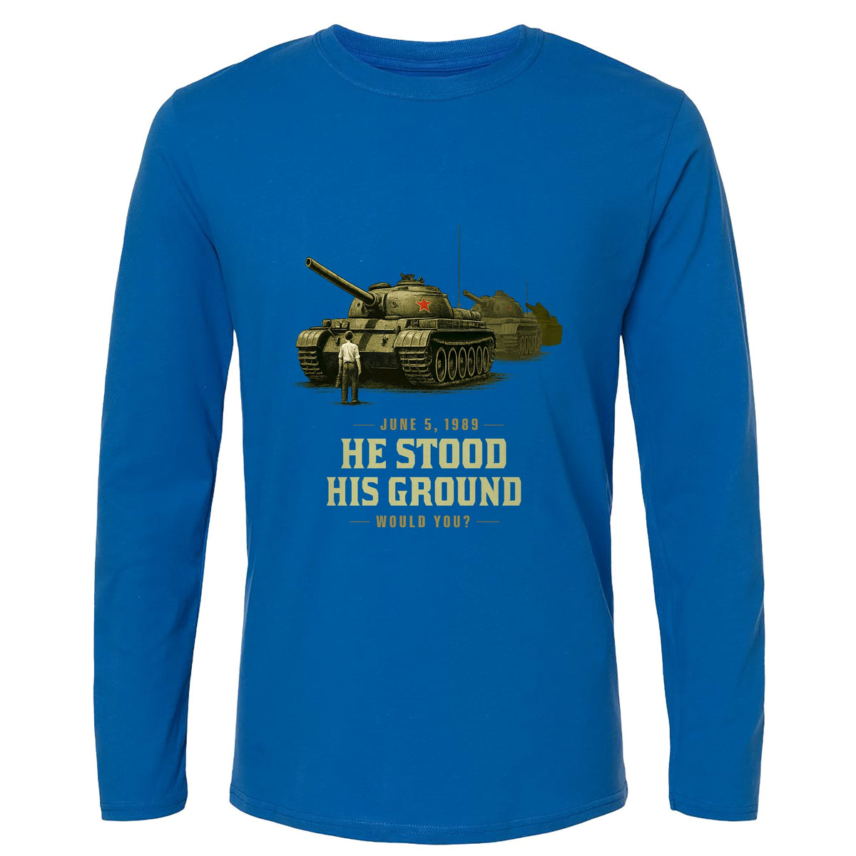 Tank Man Long Sleeve T-Shirt