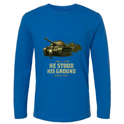 Tank Man Long Sleeve T-Shirt