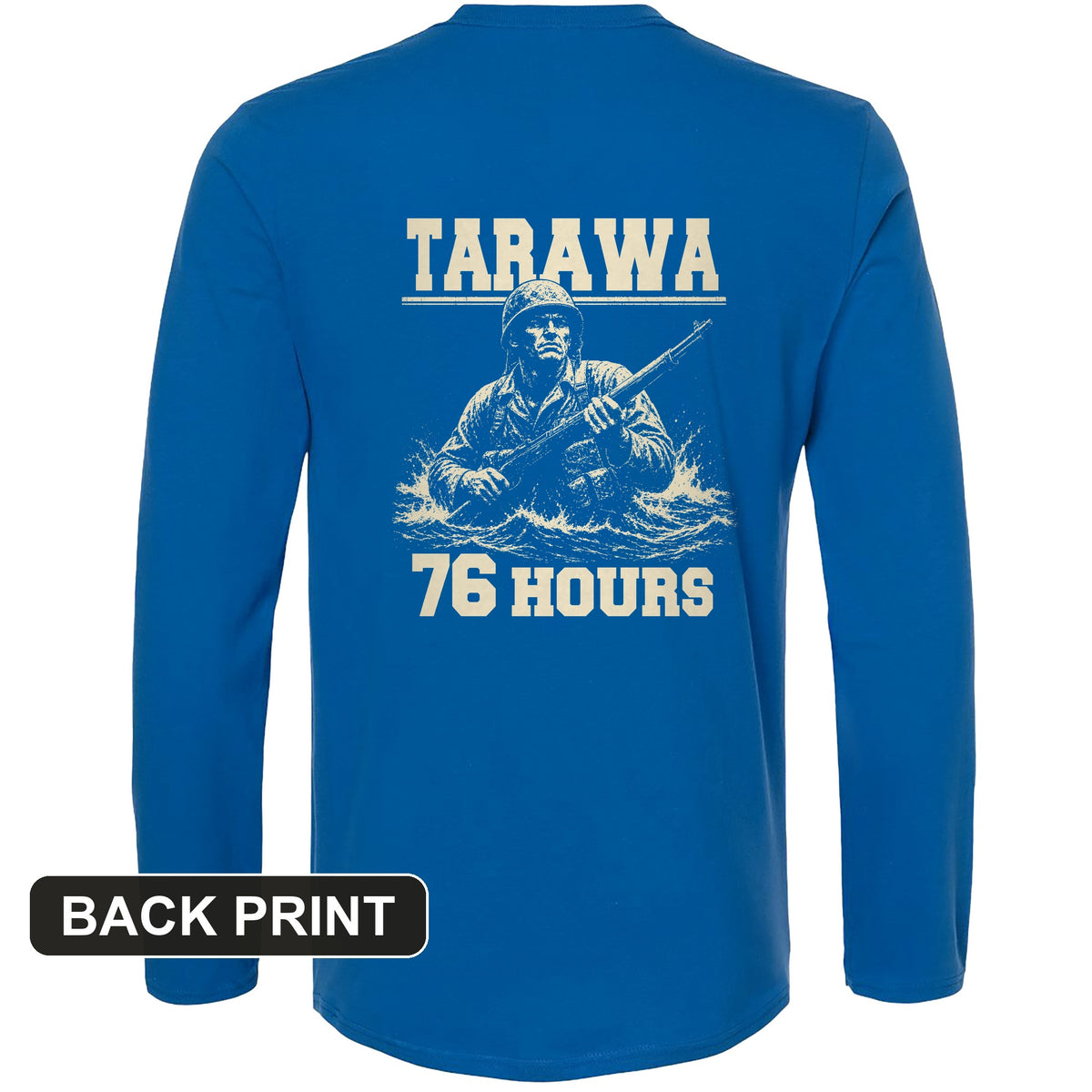 Tarawa Back Print Long Sleeve T-Shirt
