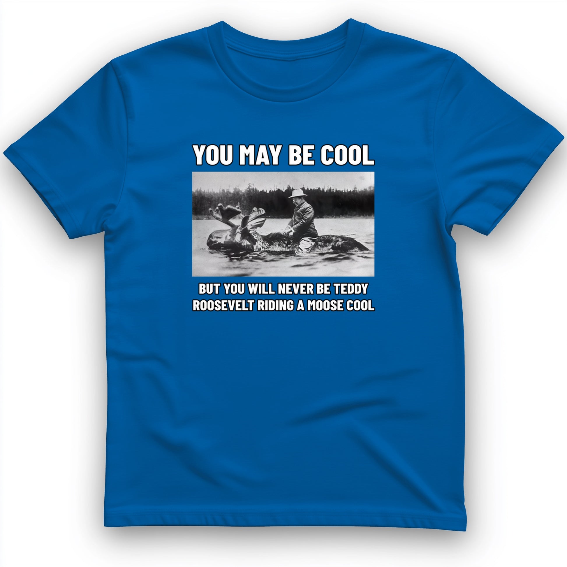Teddy Riding Moose T-Shirt