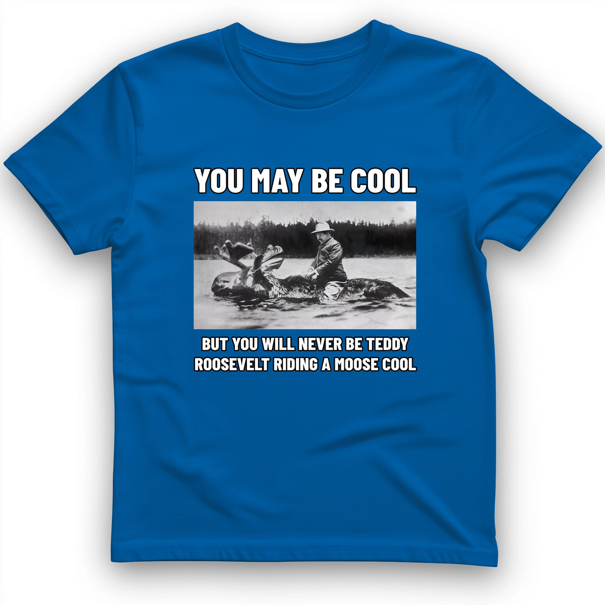 Teddy Riding Moose T-Shirt
