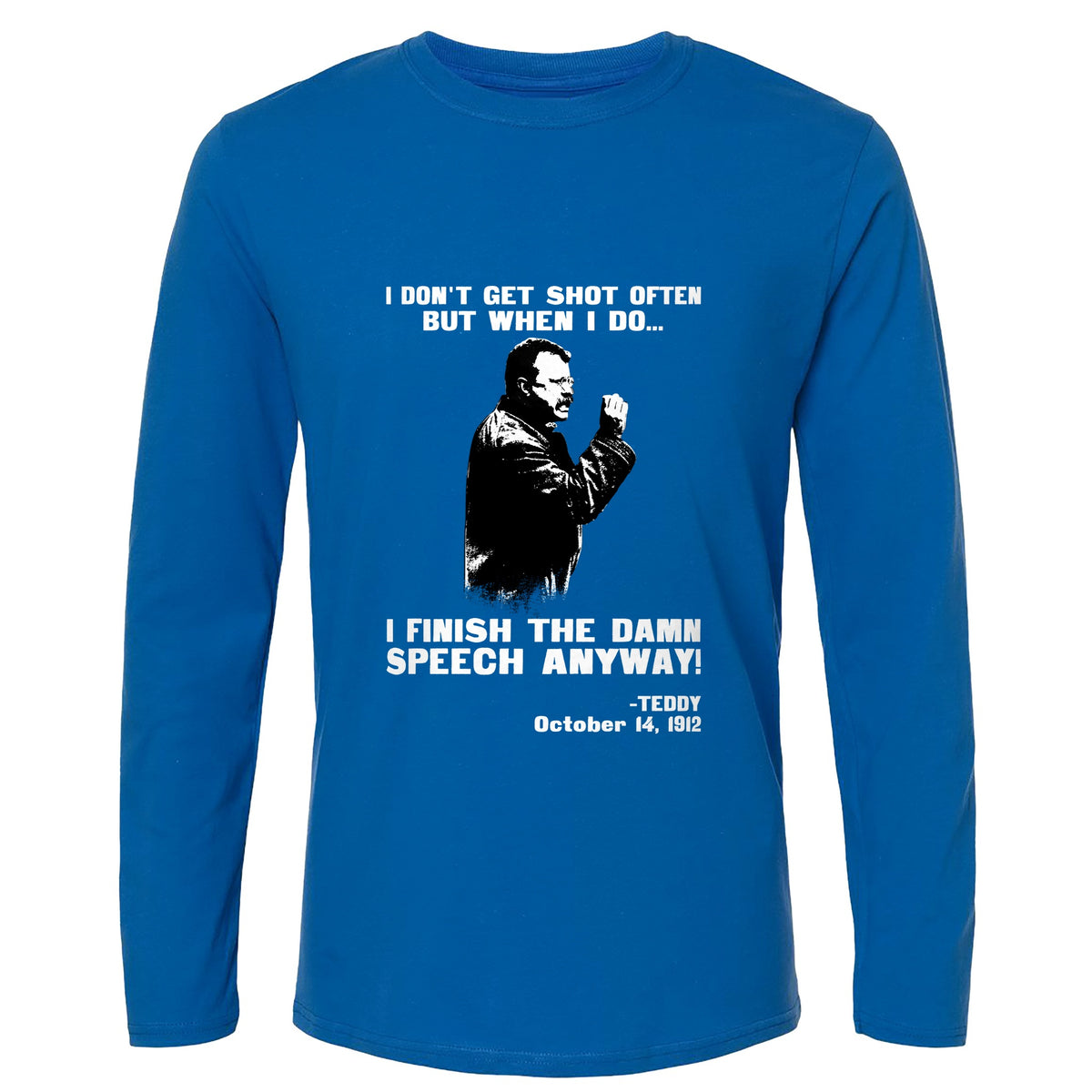 Teddy Speech Long Sleeve T-Shirt
