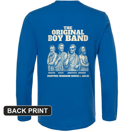 The Original Boy Band Back Print Long Sleeve T-Shirt