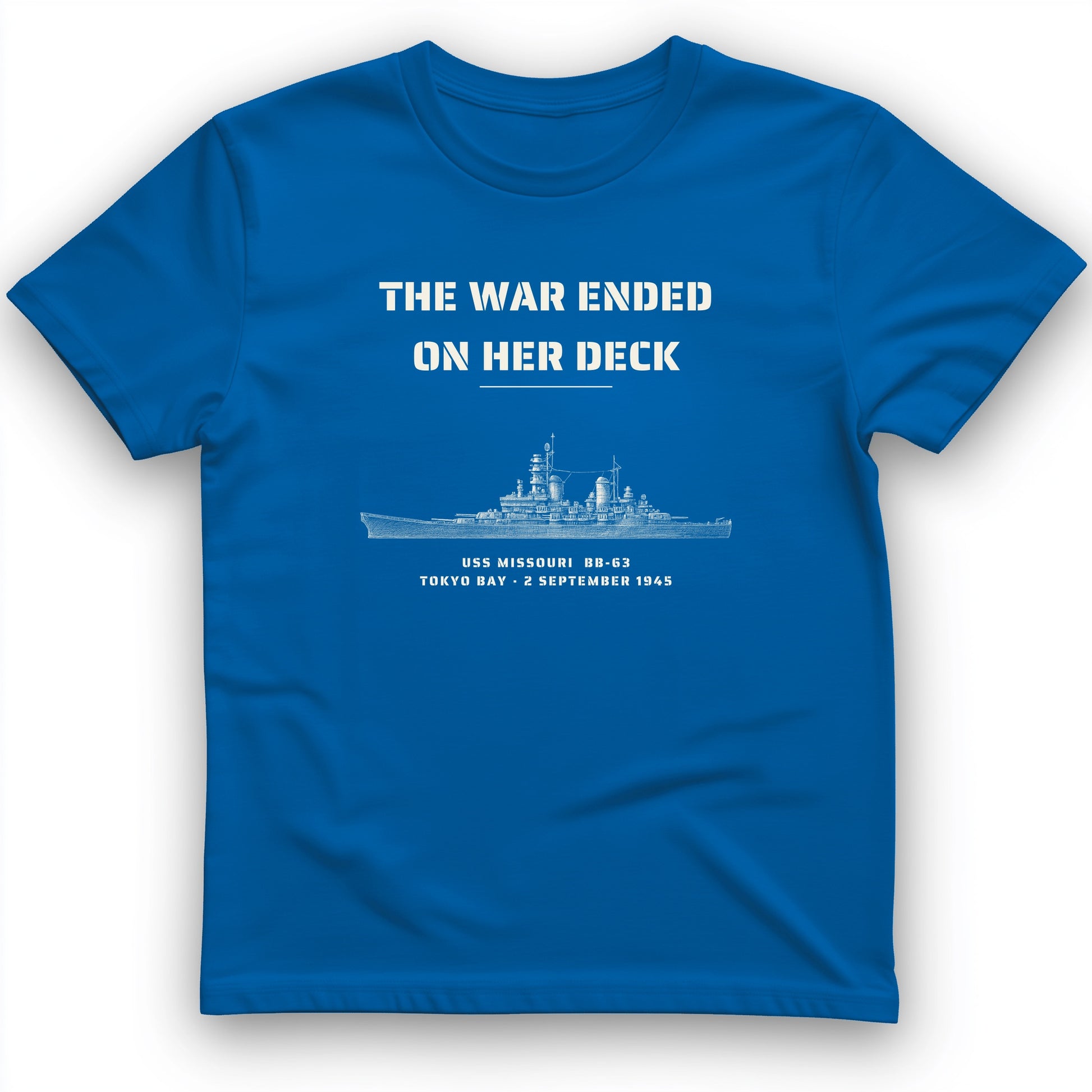 The War Ended On Her Deck T-Shirt