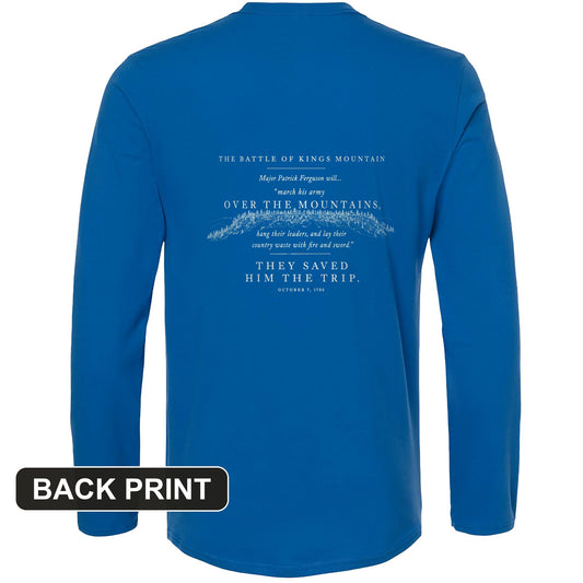 They Saved Him The Trip Back Print Long Sleeve T-Shirt