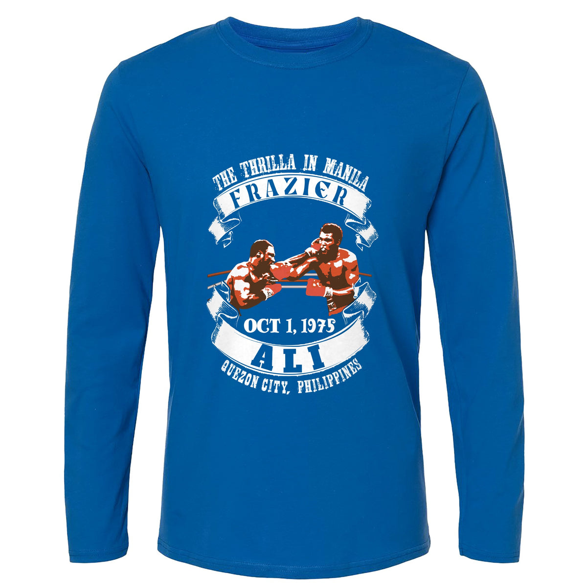 Thrilla In Manila Long Sleeve T-Shirt