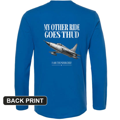 Thud Back Print Long Sleeve T-Shirt