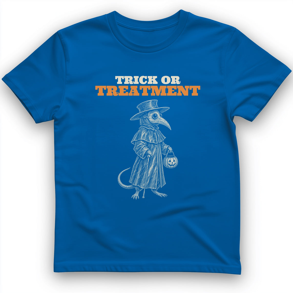 Trick Or Treatment Plague Rat T-Shirt