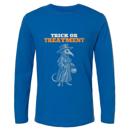 Trick Or Treatment Plague Rat Long Sleeve T-Shirt