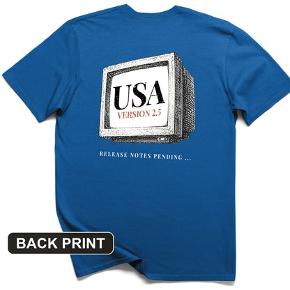 USA 2.5 Back Print T-Shirt