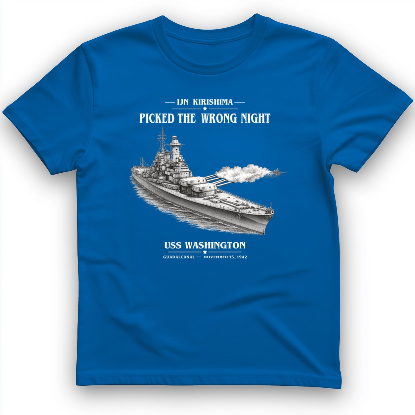 USS Washington at Guadalcanal T-Shirt